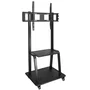 Tooq Soporte de suelo con ruedas FS20100M-B para pantallas de 37-100 pulgadas